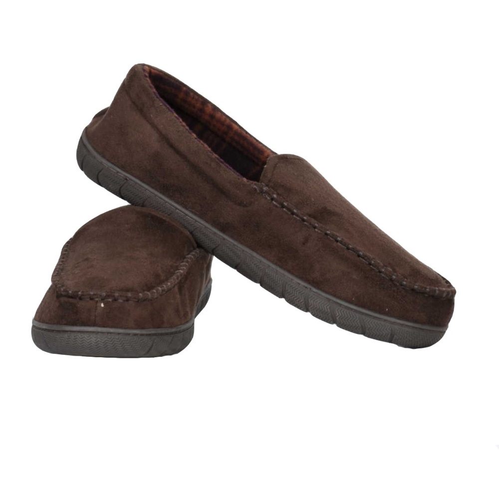 Mens Dockers Microsuede Slippers Size 13 XXL